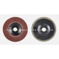 Flap Disc para Metal &amp; Aço Inoxidável (tampa de plástico 22 * ​​14mm 40 #)